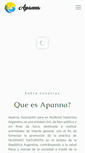 Mobile Screenshot of apanna.org.ar